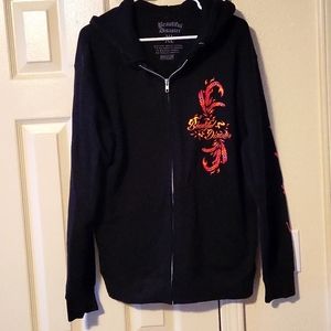 Beautiful Disaster zipup Phoenix hoodie